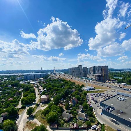 Apartments With Dnipro View Kiev Exteriör bild
