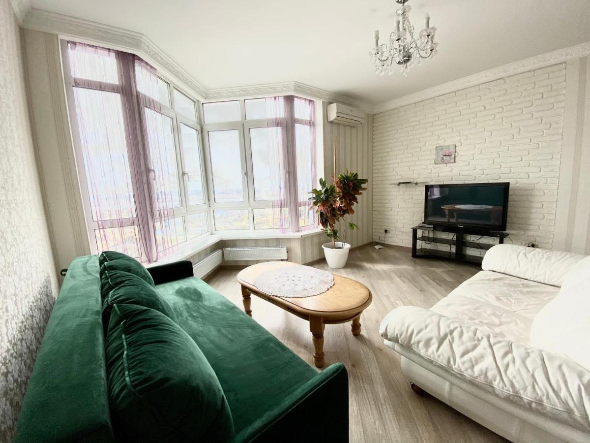Apartments With Dnipro View Kiev Exteriör bild